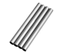 Uqezagpa 4Pcs Tent Tube Rod Replacement Aluminum Alloy Tent Poles Repair Tube Connecting Pipe Camping Accessory Camping Poles Rod