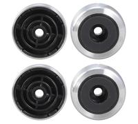 Uqezagpa 4Pcs Turntable Isolation Pad for Amplifier HiFi Devices Recorder Aluminum Speakers Isolation Feet Speakers Spikes