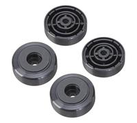 Uqezagpa 4Pcs Turntable Isolation Pad for Amplifier HiFi Devices Recorder Aluminum Speakers Isolation Feet Speakers Spikes