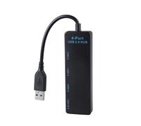 Uqezagpa 4Port USB2.0 Adapter USB Docking Station 480Mbps Data Transfer With 3xUSB2.0 1 Type C Multiple Functional Connection Multi Port USB Hub