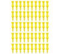 Uqezagpa 50Pcs/lot Golf-Tees Step Down Unbreakable 70/57/51/45/38/32mm Colored Golf-Tees Long Short for Golfers Practice Golf Holder Stand