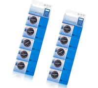 Uqezagpa 5pcs/10pcs 2032 Button Cell Batteries 2032 Lithium Button Cell for Watches Calculator Remote Controls Long