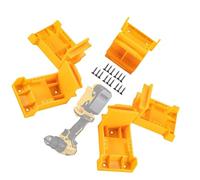 Uqezagpa 5Pcs Battery Holder Wall Mount Battery Dock Holder for Power Tool Holder Bracket Fixing Protector for Battery