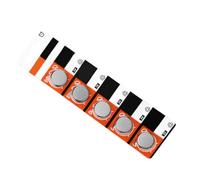 Uqezagpa 5Pcs Replacement Button Battery 3V CR2025 Cell Coin Lithium Batteries for Watch Computer LED Light Electronic Balanced Electronic Scale Battery