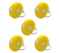 Uqezagpa 5Pcs Tape Measure 150cm Tape Measure Retractable Measuring Tape for Body Clothing Size Measuring Double
