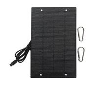 Uqezagpa 5V Solar Cell Controller Plate Set for Phone Car Home Camping Outdoor Battery Device 5W Panel Waterproof Phone Charging