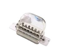 Uqezagpa 6 Hole Paper Puncher Six Hole Punching Machine Portable Clear Manual Puncher Office School Supplies