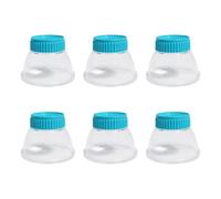 Uqezagpa 6 Piece Educational Study With Magnifier Lens Compartment For Nature Enthusiasts And Students ABS Storage Container