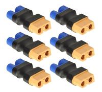 Uqezagpa 6 Units EC5 Conversion Connectors Heavy Duty Materials Parts Accessories FPV Connectors Adapters