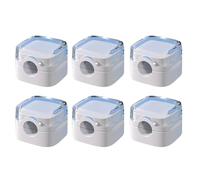 Uqezagpa 6pcs Magnetic Cable Organizers Cable Clips for Desk and Wall Use for Home Office Car