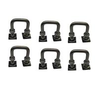 Uqezagpa 6Pcs Tie Down Anchoring Set Eye Nut T Slot Bolts For Holding Bungee Cord T Track Mount Tie Down Anchors For Roof Rack Rustproof Roof Rack