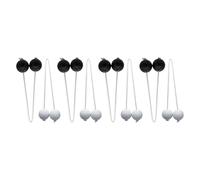 Uqezagpa 8Pcs Ladders Golfs Ball Replacement Hard Golfs Training Ladders Toss Game for Outdoor Sport Throwing Outdoor