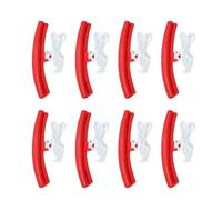 Uqezagpa 8Pcs Wheel Rims Protector Set Tyre Edges Shield Auto Wheel Rims Saving Set Protections For Vehicle Maintenance Bike Sleeves