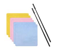Uqezagpa 8Piece Practical Flute Maintenance Set Including Rods and Polishing Cloths Suitable for Woodwind