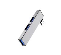 Uqezagpa 90 Degree Fast Speed USB C Docking Station 4 Port Hubs USB3.0 Data Transfer For PC Laptop
