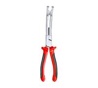 Uqezagpa 9Inch Glow Plug Removal Tool Straight/Angled Jaw Pliers Glow Plug Connector Puller Pliers for Car Engine Repair