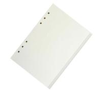 Uqezagpa A 5 Refillable Refill Paper Line Horizontal Line Paper 6 Holes Lined Filler Paper Replacement Sheets for Notes