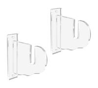 Uqezagpa Acrylic Horizontal Skateboards Rack Wall Mounted Skateboard Storage Rack Display Stand Hooks Hanger Long Board Holder