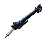 Uqezagpa Adjustable Folding Bike, Lightweight Aluminum Alloy Telescopic Steering Rod for Mountain Bikes, Quick Release Light Weight Shockproof Bike