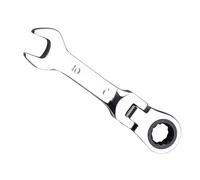 Uqezagpa Adjustable Head Ratchets Wrench Miniature Double Purpose Tool Labor Saving Suitable for Auto Repair and Home