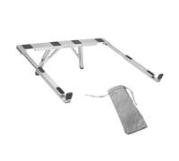 Uqezagpa Adjustable Laptop Stand Portable Folding Notebook Risers With Enhances Heat Dissipation Multiple Angled Thicked Foldable Notebook Holder