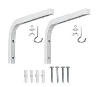 Uqezagpa Adjustable Projector Screen Ceiling Mount L Brackets, Projector Holder for Home Theaters Cinemas