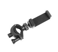 Uqezagpa Adjustable Smartphone Clamp For Microphone Stands With Full Rotation Phone Clip Holder For 60-90mm Width Device Phone Tripod Mount Holder