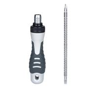 Uqezagpa Adjustable Telescopic Double Purpose Ratcheting Screwdriver Screwdriver Screw Driver Bit Repair Hand