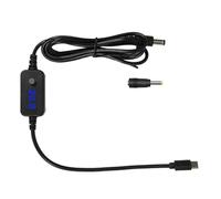 Uqezagpa Adjustment Voltages USB C To DC5V9V12V20V 65W Power Cable With 4.0x1.7mm Adapter For Fast Charging Devices