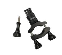 Uqezagpa Aluminum Alloy Construction 360 Degree Rotating Mount Holder for Action Cameras on Motorcycle Bicycles