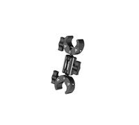 Uqezagpa Aluminum Alloy Motorcycle Selfie Stick Mount For Action Cameras With Double Head Clamp And Adjustable Angled Motorcycle Mount