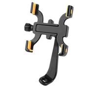 Uqezagpa Aluminum Alloys Bike Phone Holder Bicycles Phone Clamps Stem Top Mount Clip Adjustable Nonslip Cycling Brackets Aluminum Alloys Road Bike Holder