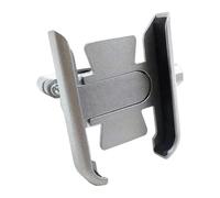 Uqezagpa Aluminum Phone Dock For 150 250 Motorcycle Phone Holder Handlebar/Rearview Mount Cellphone Stand 360 Degree Rotating Adjustable Motorcycle Mount