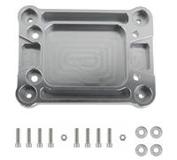 Uqezagpa Aluminum Shifter Base for K20 K24 Smoother Gear Transmission Kits Improved Vehicle Control with Bushings and Nylon Nut Car Transmission Accessories