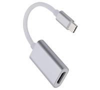 Uqezagpa Aluminum USB C To HDTV Adapter Type C To HDTV Adapter 4K@30Hz Video Sound Sync Screen Converters Heat Dissipation Heat Dissipation Cable