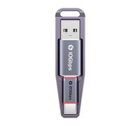 Uqezagpa Aluminum USB To TypeC Adapter With OTG Function Efficient Double Head USB Device For Efficient Charging & Data Transfer Converters