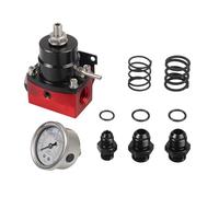 Uqezagpa AN8 AN6 Ports Fuels Pressure Regulator Set for Multiple Car Motorcycle Models for Management Systems Adjustable Pressure Regulator Set