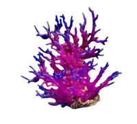 Uqezagpa Aquarium Corals Decors Plant Ornaments Colorful Water Plant Tanks Landscaping Colorful Artificial Tree Appearance Aquarium Decors