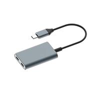 Uqezagpa AR Glasses Charging Adapter Power Module Enjoy Uninterrupted Gaming And Movies Aluminum Alloy Shells Charging Modules Glasses Cable Replacement