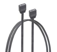 Uqezagpa ARGB Lighting Extension Cable for Case Light Strips Controllers Box Projects 30cm / 60cm Long ARGB Cable