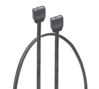 Uqezagpa ARGB Lighting Extension Cable for Case Light Strips Controllers Box Projects 30cm / 60cm Long ARGB Cable