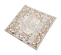 Uqezagpa Artistic Durability Velvets Divination Cloth Mystical Themed Velvets Tablecloth For Spiritual Practice Gift Washable Tarots Spread Cloth