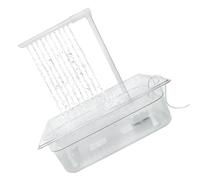 Uqezagpa Automatic Bird Bathhouse Parrot Shower Box with Multiple Tap Shower Multifunctional