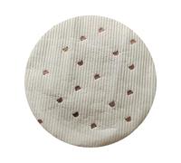 Uqezagpa Baby Crawling Mat Infants Play Mat Circular Kids Room Rug With Embroidered Pattern Designing Small Nursery Floor Carpet Cotton Baby Rug