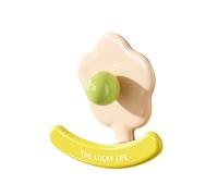 Uqezagpa Bathroom Without Drilling Creative Flower Hook Easy Installation Strong Adhesive Waterproof for Renters