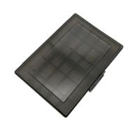 Uqezagpa Battery Holder 10 Grids AA Battery Holder Case Organizers Container Batteries Storage Box Holder Hard