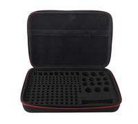 Uqezagpa Battery Organizers Case Hard Storage Box Bag Holder Holds 120+ Batteries 2A 3A 9V