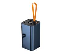 Uqezagpa Battery PowerBank Case 20000mAh Mobile Charging Builts in Cable PD100W Battery Quick Charging LCD Display