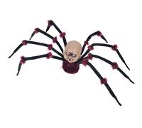 Uqezagpa Battery-Powered Animatronic Spiders With Realistic Crawling Motion For Indoor/Outdoor Halloween Horror Displays Halloween Role Play Accessories