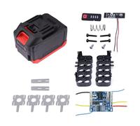 Uqezagpa Battery Storage Case Storage with Power Indicating for Battery Box Power